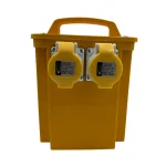 110V Portable Transformer 3.3kVA with Twin 16A Outlets