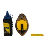 Stanley Powerwinder Chalk Line Set With 113g Blue Chalk & Level