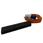 240V Caravan Extension Lead 7m with 16A Plug and 4x13A Sockets