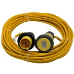 110V Extension Lead 14m 1.5mm with 16A Plug and 16A Coupler