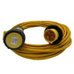 110V Extension Lead 14m 2.5mm with 16A Plug and 16A Coupler