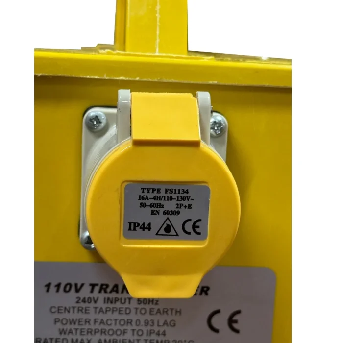 110V Transformer 1.5KVA Portable with 2x16A Output