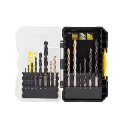 ST FATMAX Masonry Drill Of 14 Piece Metal and Wood Drill Set