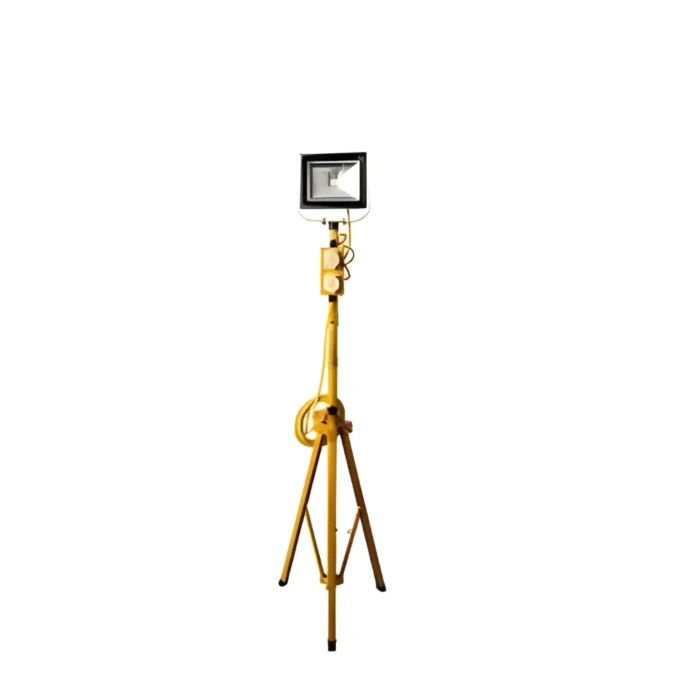 110V LED Telescopic Single Head Tripod Light 30W