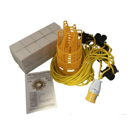 110v Festoon Lighting Kit 22m