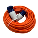 15m 2.5mm 16amp Plug 240v Caravan Orange Extension Lead