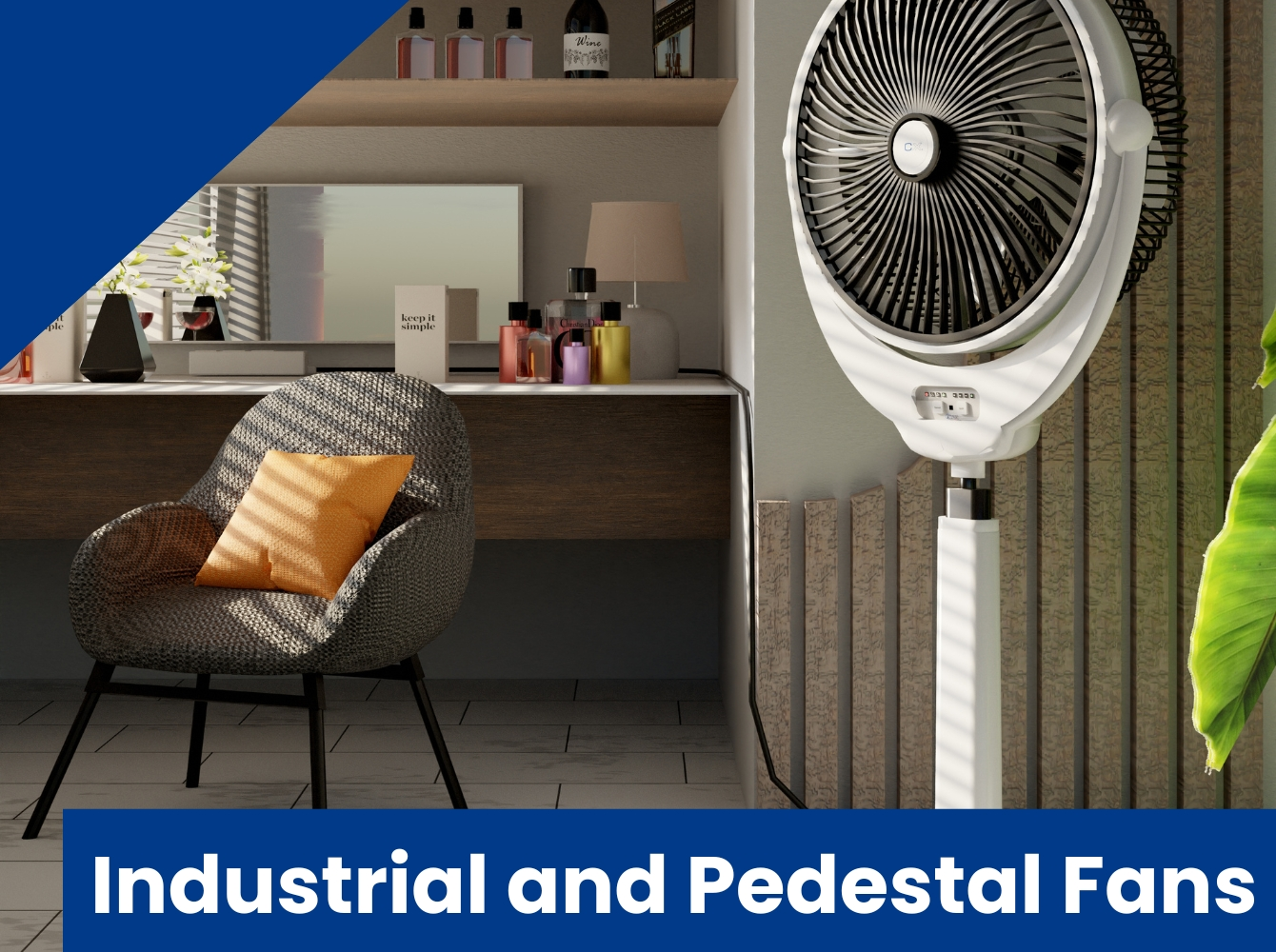 Industrial and Pedestal Fan